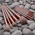 Makeup brushes set for beauty tools and cosmetics