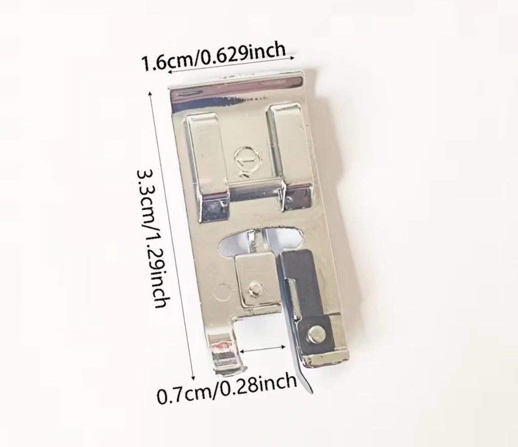 Low Shank Overcast Presser Foot | Overedge Sewing Machine Attachment