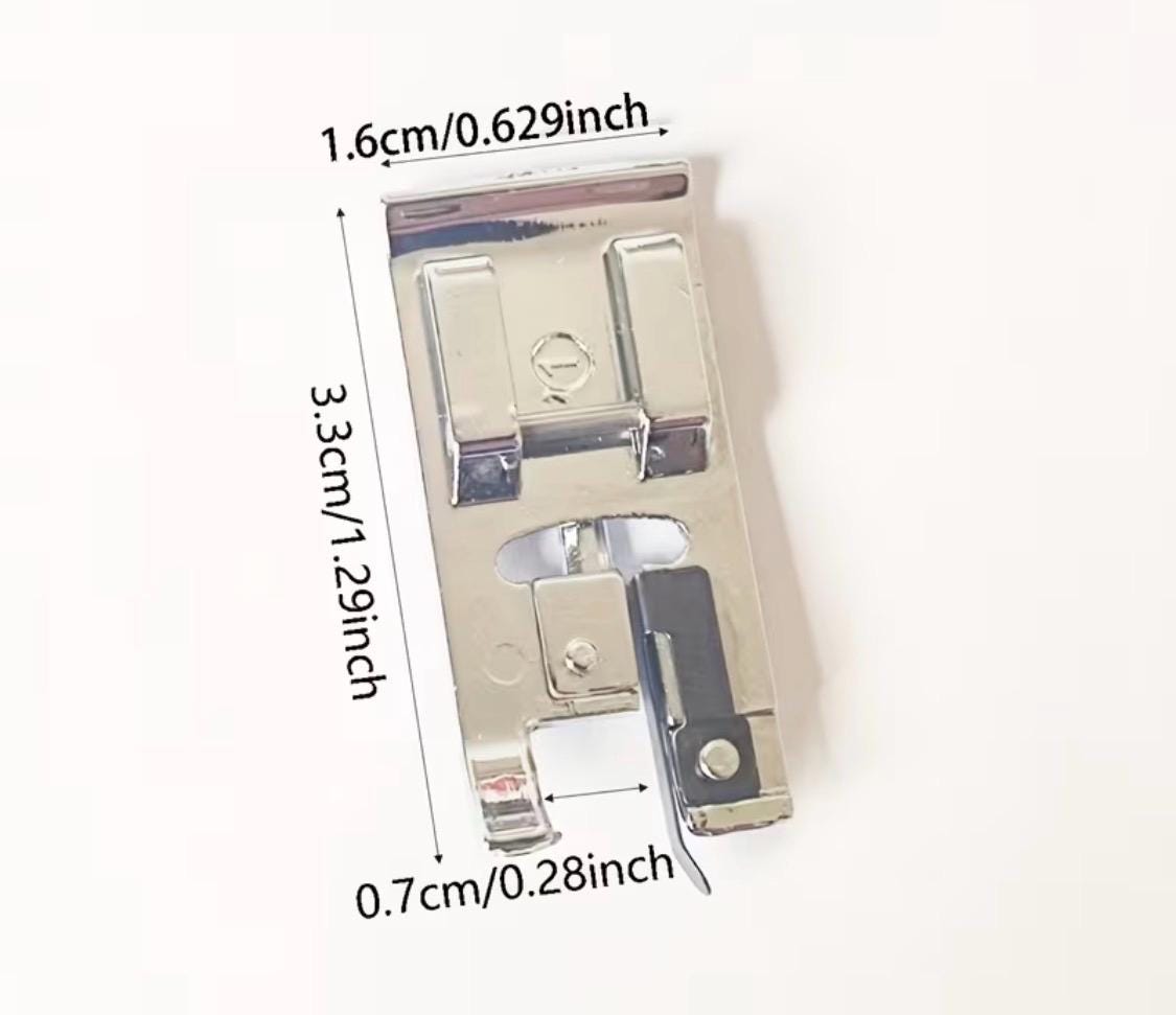 Low Shank Overcast Presser Foot | Overedge Sewing Machine Attachment