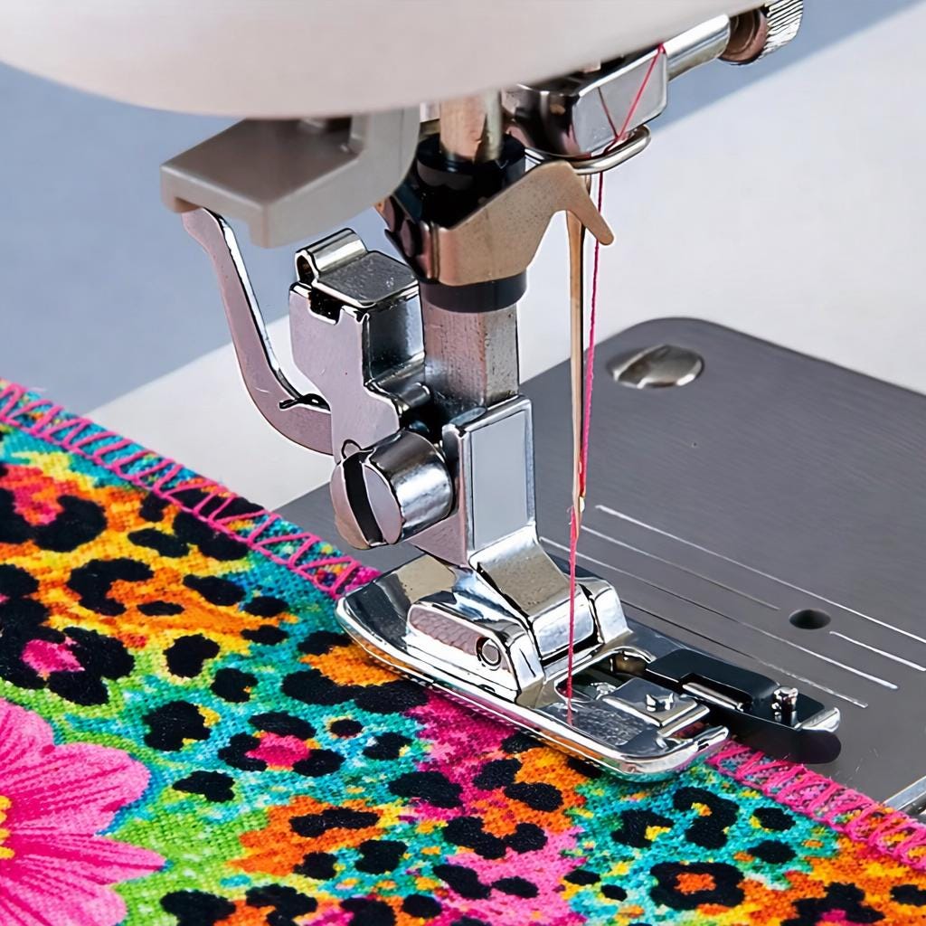 Low Shank Overcast Presser Foot | Overedge Sewing Machine Attachment