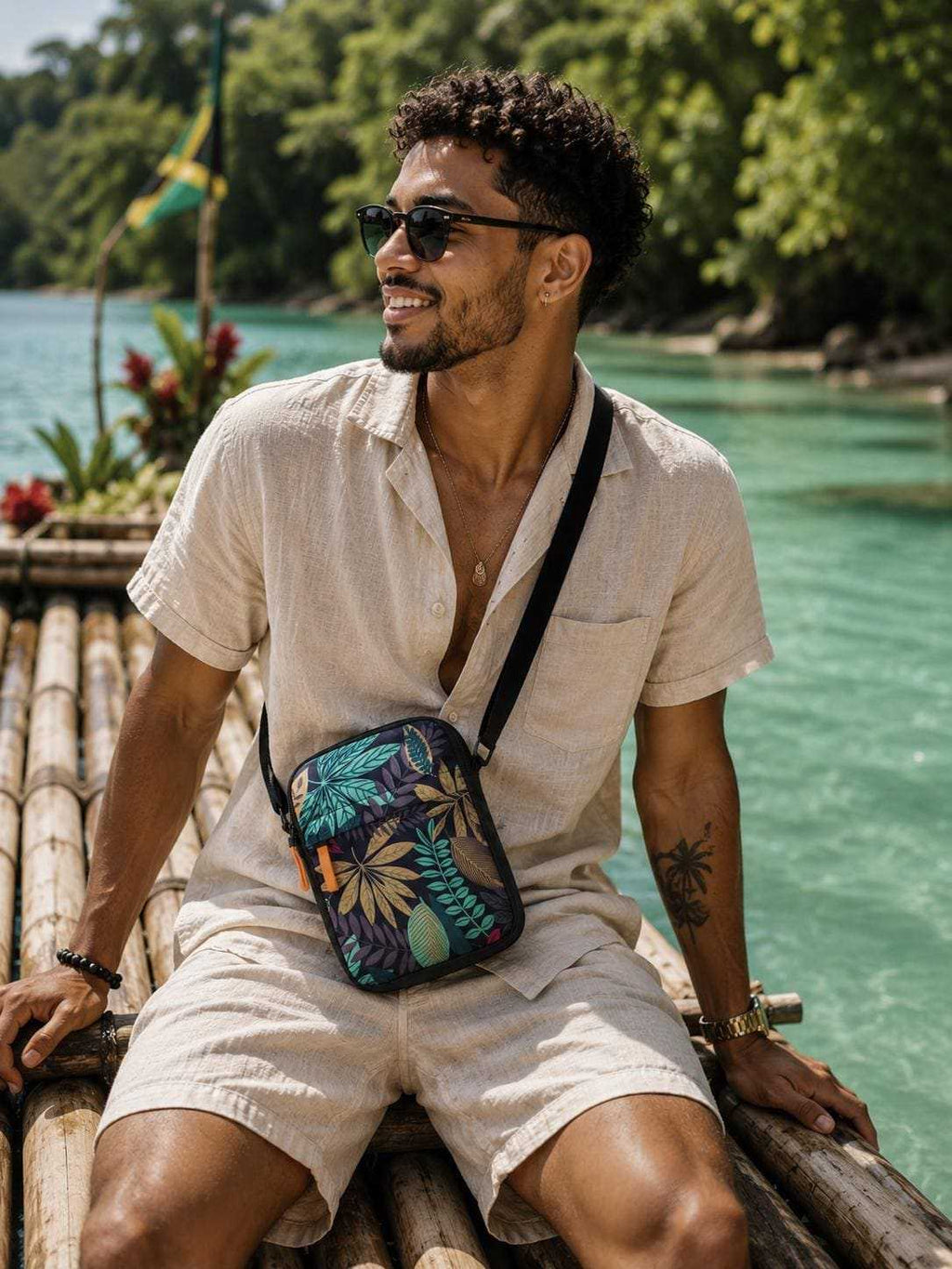 Cross Body Bag| Shoulder Bag for Men & Women| Mobile Phone and Wallet Holder